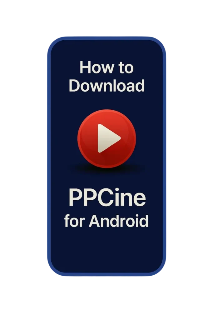 Como baixar e instalar o PPCine Mod APK para Android Banner?